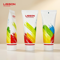 Tube cosmétique vide en PE de 60 ml pour déodorant et crème dépilatoire, tube de parfum, emballage plastique avec bouchon à vis rond