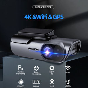 กล้องติดรถยนต์ใหม่กล้องติดรถยนต์ DVR แบบ Ultra HD 4K ระบบ WiFi GPS มองเห็นกลางคืนเครื่องบันทึกวิดีโอ WDR จอด24ชั่วโมง - Product Image 6