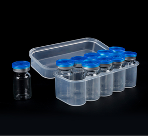 Caja de Plástico Transparente para Viales de 3 ml, Paquete de 10 Unidades, Estuche Portátil para Polvo Cosmético - Product Image 5