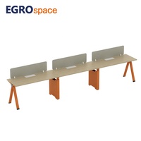 Système de cloisonnement de bureau EGROspace : Écrans de séparation modernes et élégants pour postes de travail et bureaux de coworking