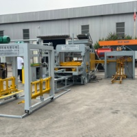 Machine à fabriquer des blocs hydrauliques automatiques QT4-15 pour pavés en béton