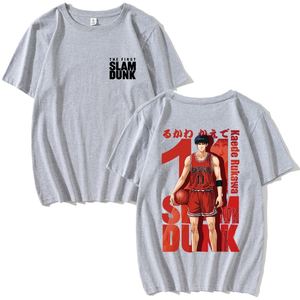 T-shirts en coton de haute qualité en gros, vêtements graphiques d'anime, Slam <span class=keywords><strong>Dunk</strong></span> Master, impression personnalisée, t-shirt noir et blanc - Product Image 6