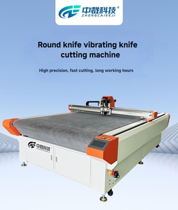 Cortadora Vibratoria ZC-1612 V-Cutter KT/Andy Board CCD para <span class=keywords><strong>Corte</strong></span> Manual <span class=keywords><strong>de</strong></span> Bordes <span class=keywords><strong>de</strong></span> Cuero y Correas <span class=keywords><strong>de</strong></span> Zapatos con Adsorción al Vacío e Infrarrojos - Product Image 1