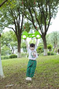 Usine-directement vendu intérieur multifonctionnel <span class=keywords><strong>anneau</strong></span> corde réglable trampoline parc enfants en plastique trapèze balançoires escalade en plein air - Product Image 6