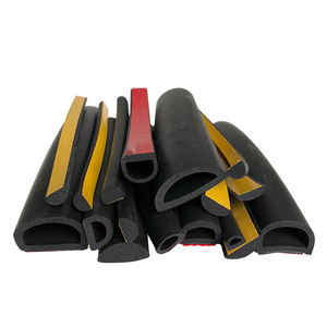 Tiras de sellado de puertas y ventanas de aluminio para fijar huecos de vidrio Tiras de piel de goma para ventanas correderas de tipo 90 - Product Image 4