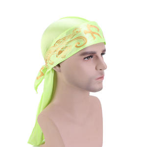 Bas quantité minimale de commande Logo Personnalisé Satin Soyeux Du Chiffons Usine En Gros Velours Duragesic Personnalisé Durags pour Hommes Enfants - Product Image 5