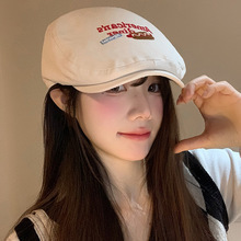 Casquette brodée American's Diner en toile de coton, décontractée, printemps-été, pour femme, respirante, protection solaire - Product Image 3