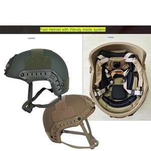 PE FASTヘルメットMICH M88 IIIA 3A戦術ヘルメットフェイスシールド付き3A Aramid Mich弾道戦術ヘルメット - Product Image 4