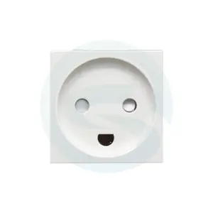 Danish Standard Outlet Socket 250V 13A New Items 45*45 Grounded Danish Type Power Socket Module