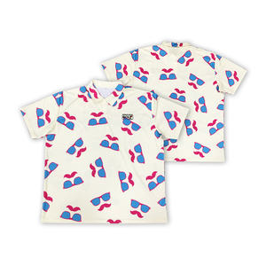 Camisa POLO personalizada Impresión por sublimación Camiseta de golf de equipo de diseño único - Product Image 2