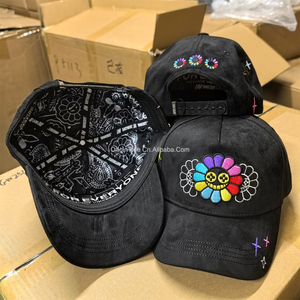 Casquettes Personnalisées Sombrero G5 Casquettes INNEDIT Chapeaux en Daim à 5 Panneaux Casquettes de Baseball en Toile à Quatre Saisons à Simple Boutonnage - Product Image 2