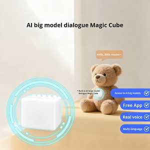 Juguete Educativo de Peluche Geekmagic, Robot con Voz Real, Pronunciación Inteligente, Pronóstico del Tiempo por WiFi, Álbum de Fotos, Animación <span class=keywords><strong>GIF</strong></span> para Escritorio - Product Image 1