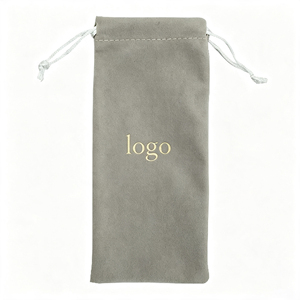 Sac à poussière en velours personnalisé avec cordon de serrage, pochette de rangement pour sacs à main, chaussures, montres, emballage OEM ODM, vente en gros, doublure douce - Product Image 2