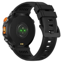 Reloj Inteligente Deportivo CRG52 con GPS, Linterna, Brújula, Altímetro, Barómetro, Pantalla Táctil de 1.7 Pulgadas, Resistente al Agua 3ATM
