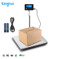 Balance postale numérique industrielle en acier inoxydable Rechargeable par USB de haute qualité 200kg balance de plate-forme d'expédition OEM personnalisable