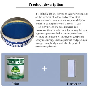 <span class=keywords><strong>2K</strong></span> công nghiệp sơn mài và kết thúc không thấm nước chống ăn mòn sơn acrylic Polyurethane phun sơn cho nhà máy kim loại - Product Image 2