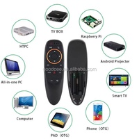 Grabadora de Voz Digital con Control Remoto G10 G10S, Teclado, Eje de Giroscopio, Control Remoto IR para Android TV Box