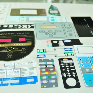 Autocollants personnalisés découpés sur mesure pour panneaux de commande électroniques, membrane graphique brillante, étanches pour appareils photo - Product Image 6