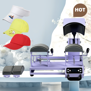 Potente máquina de prensa de calor por sublimación de tapa automática eléctrica de doble estación <span class=keywords><strong>tazas</strong></span> personalizadas moldes intercambiables - Product Image 1