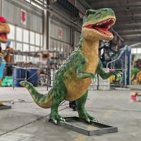 Dinosaures animatroniques grandeur nature pour parc d'attractions, modèle de dinosaure mécanique pour exposition, capteur infrarouge