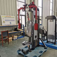 Équipement de musculation professionnel de haute qualité, machine à station unique en acier pour la musculation, exercices dorsaux et pectoraux