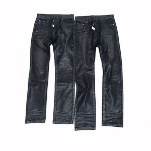 <span class=keywords><strong>Jeans</strong></span> <span class=keywords><strong>Neri</strong></span> da <span class=keywords><strong>Uomo</strong></span> in Denim Cerato Ghost Claw, a Vita Media, Slim Fit, Gamba Dritta, con Dettaglio a Orecchio di Gatto, Stile High Street, Collezione Autunnale - Product Image 1
