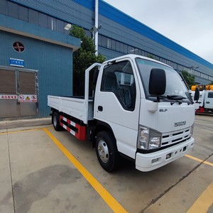 รถบรรทุกอีซูซุ 130 แรงม้า 4x2 ดีเซล หัวเก๋งคู่ รถบรรทุกขนาดเล็กใหม่ พวงมาลัยซ้าย - Product Image 2