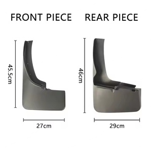 Garde-boue pour FORD RANGER 2019-2023, Accessoires Auto, Pare-boue Anti-éclaboussures en Plastique, Extensions d'Aile - Product Image 5