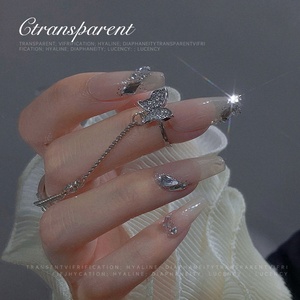 พลอยเทียมทรงแบนประดับตกแต่งเล็บอัญมณีรูปทรงต่างๆขายส่ง - Product Image 2