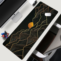 Tapis de souris d'ordinateur à bord cousu personnalisable avec base antidérapante épaissie et écologique pour bureau