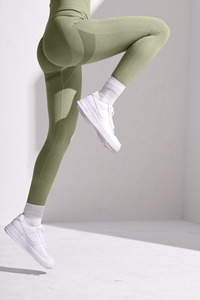 Spot all'ingrosso 6 colori da donna a vita alta pantaloni sportivi traspiranti Fitness Yoga Legging - Product Image 3