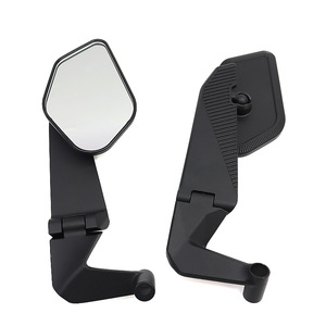 Rétroviseurs pliants universels pour <span class=keywords><strong>moto</strong></span> en alliage d'aluminium, accessoires de modification pour <span class=keywords><strong>moto</strong></span> - Product Image 1