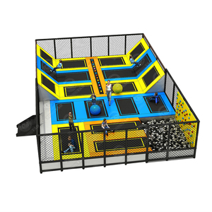 Equipo de Parque de Trampolines al Aire Libre para Niños, Muro de Escalada, Juegos de Baloncesto, Cama Elástica, Red Protectora de PVC para Niñas - Product Image 5