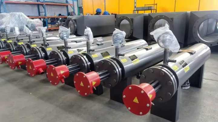 200kW ATEX Industrial High-pressure Natural Gas Pipeline Heater  Explosion-proof Electric Industrial Pipeline Heater Customizable