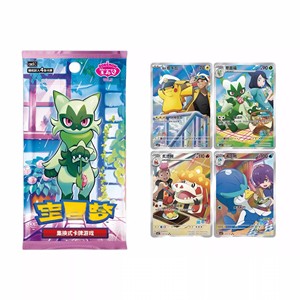 <span class=keywords><strong>Pokemon</strong></span> TCG Cinese Gem Pack Vol. 5 Booster Pack Sprigatito Fuecoco Quaxly Captain Pikachu <span class=keywords><strong>Carte</strong></span> Collezionabili - Product Image 4