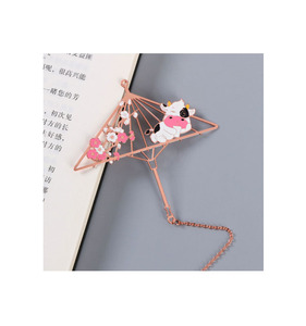 Metal Cartoon Umbrella Animal Dolphin Cat Cow Bookmark <strong>Book</strong> <strong>Mark</strong> for Teachers Gift - Product Image 5