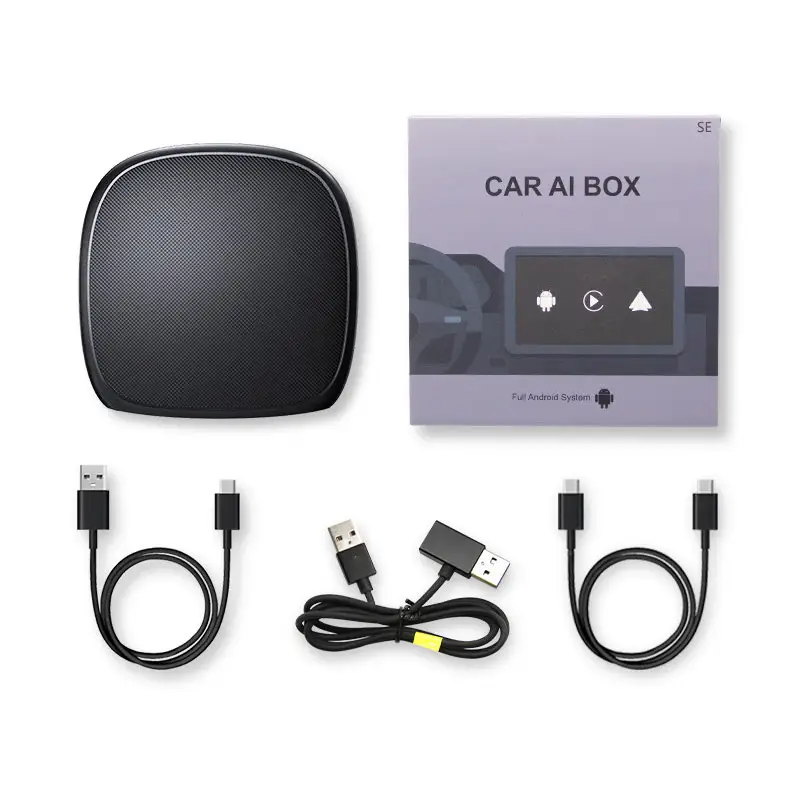 CarPlay Ai kutusu 4g + 64g Android oto 11 4 64 akıllı kablosuz araba oyna sihirli Aibox 4GB Ram 64GB Dongle adaptörü Iphone Apple ios için