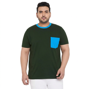 T-shirt et short pour homme avec logo personnalisé, style col rond et poche, impression sérigraphique du logo Fire, t-shirt homme personnalisé de qualité supérieure - Product Image 1