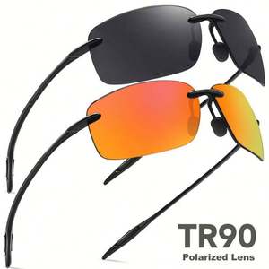 Gafas de Sol Polarizadas sin Montura TR90 Ultraligeras con Protección UV400 para Conducir, Deportes al Aire Libre y Pesca, para Hombre y Mujer - Product Image 2