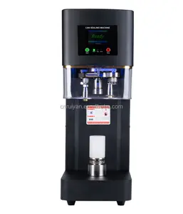 Máquina de selagem de garrafa de alumínio, selador de tampas automático para garrafa, tampa, 2023