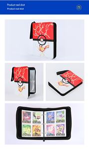 Album de cartes <span class=keywords><strong>EVA</strong></span> pour collection de cartes de jeux - Papier respirant pour rangement domestique - Product Image 5