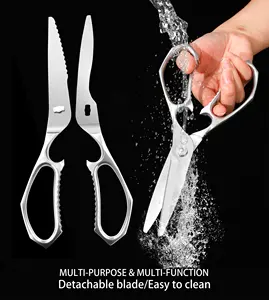 Wholesale Novelty Kitchen Accessories Multi-Functional Kitchen Scissors Stainless Steel Kitchen Shears No Reviews Yet