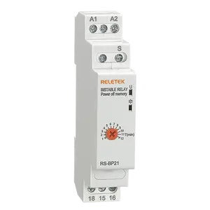 RELETEK Mini Module Single Button Bistable Start and Stop Relay AC230V 50/60HZ High Sensitivity relay Relay Suppliers