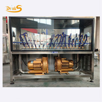 Machine de séchage de bouteille d'eau en plastique personnalisée, système de sèche-souffle de couteau à Air/Machine de séchage de bouteille en verre de canette de bière