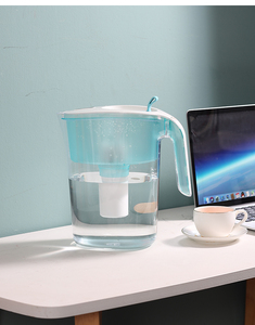 Carafe filtrante pour <span class=keywords><strong>eau</strong></span> potable, purificateur d'<span class=keywords><strong>eau</strong></span> du <span class=keywords><strong>robinet</strong></span>, pichet portable pour extérieur, maison, bureau, UF, charbon actif, élimination de 99% des bactéries - Product Image 4
