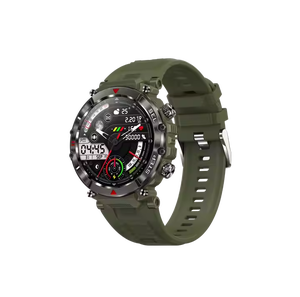 นาฬิกากลางแจ้ง redlex นาฬิกาอัจฉริยะสำหรับผู้ชาย, นาฬิกาสำหรับกิจกรรมกลางแจ้งอุณหภูมิ <span class=keywords><strong>DW11</strong></span>เครื่องนับก้าวตรวจสอบสุขภาพรองรับการโทรผ่าน BT - Product Image 2