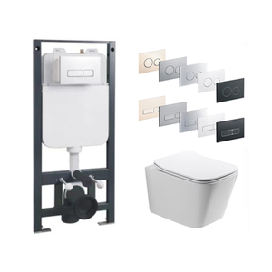 Dự Án Khách Sạn Phòng Tắm Nhà Vệ Sinh Xe Tăng Thiết Bị Vệ Sinh Trong Tường Giấu Bể Chứa Cho Tường Treo Nhà Vệ Sinh - Product Image 1