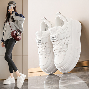 Zapatillas Deportivas Casuales con Cordones para Mujer, que Aumentan la Estatura, Nuevas, a la Moda, Cómodas y Antideslizantes, Venta al Por Mayor - Product Image 5