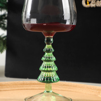 Weihnachtsbaum-Design Nordisches Trinkglas Hochwertiges Borosilikatglas Weingläser für Bars und Zuhause