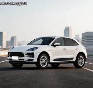 Kit carrosserie extérieur de haute qualité pour Porsche Macan 95B, nouvelle version améliorée, pare-chocs 2014-2019, meilleur prix, ensemble complet, vente en gros - Product Image 3